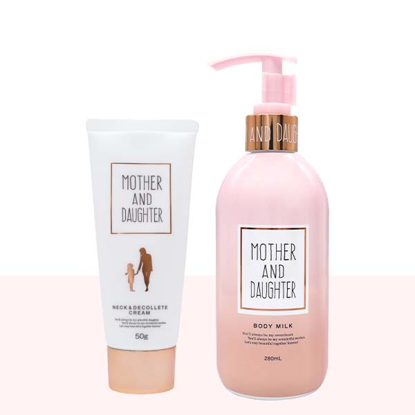 mother and daughter skincare series